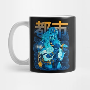 Water Urban Samurai Mug